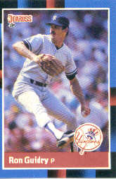 1988 Donruss Baseball Cards    175     Ron Guidry